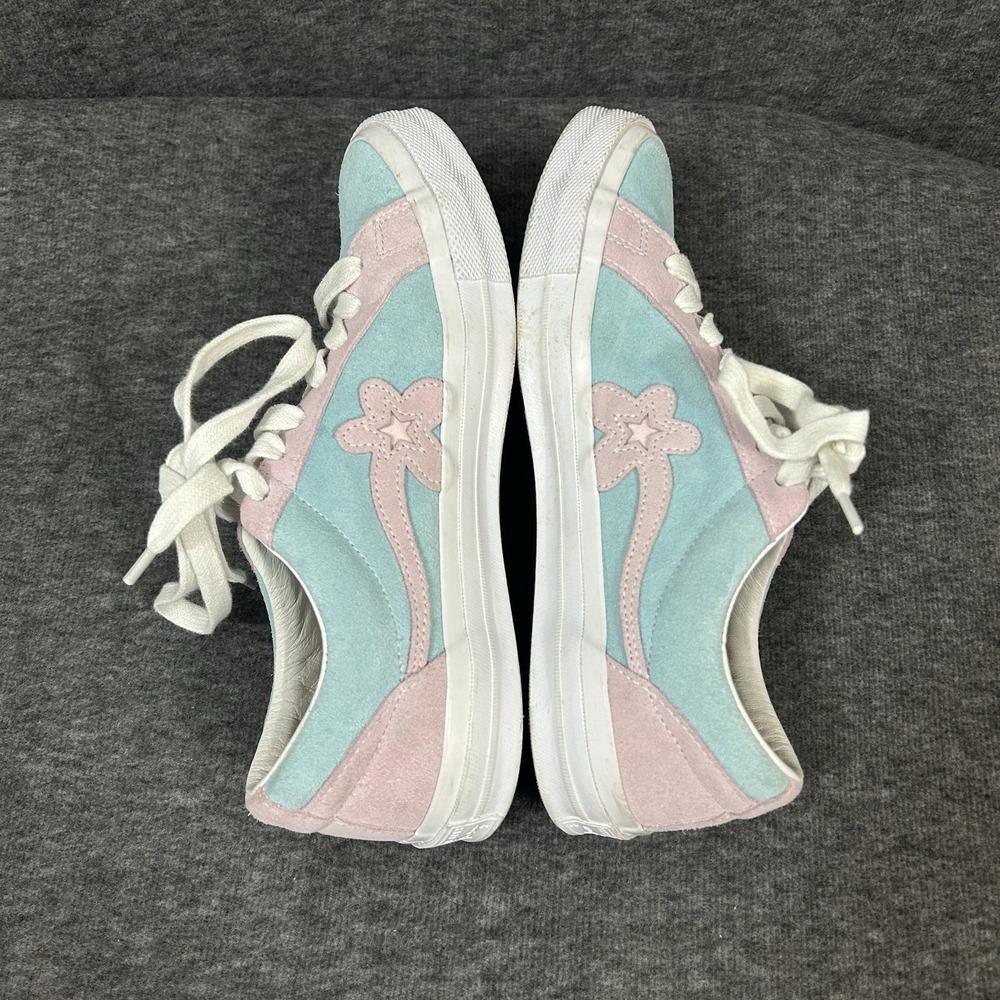CONVERSE GOLF LE FLEUR OX M 8.5/W 10.5 Plume Pink Skate Shoes Tyler the Creator - Picture 8 of 13